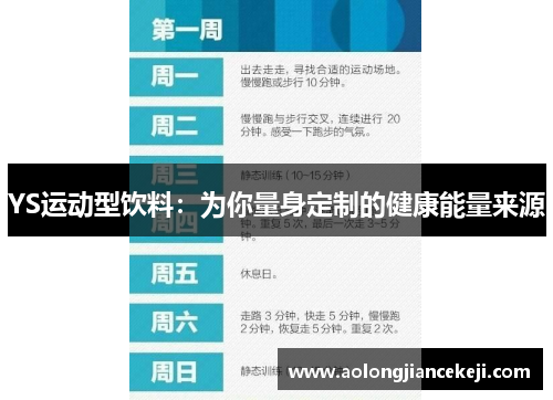 YS运动型饮料：为你量身定制的健康能量来源