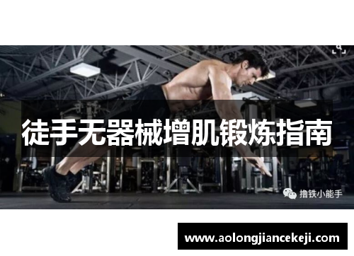徒手无器械增肌锻炼指南